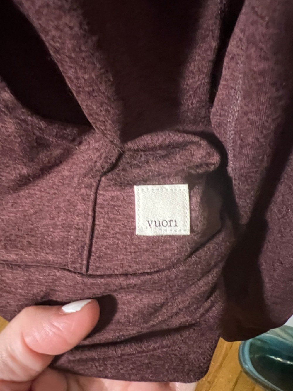 Vuori Athletic Full Zip Hooded Sweatshirt Women’s Medium Super soft - Picture 4 of 8